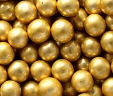 Picture of GOLD EDIBLE PEARLS 8MM X 1G MI